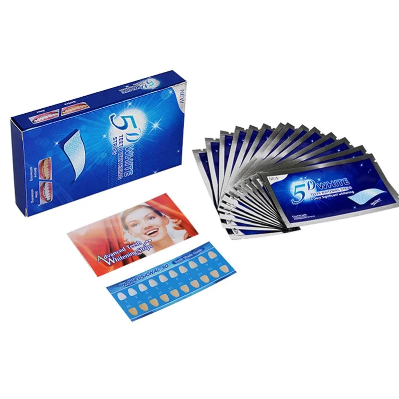 5D Whitening Teeth Stickers