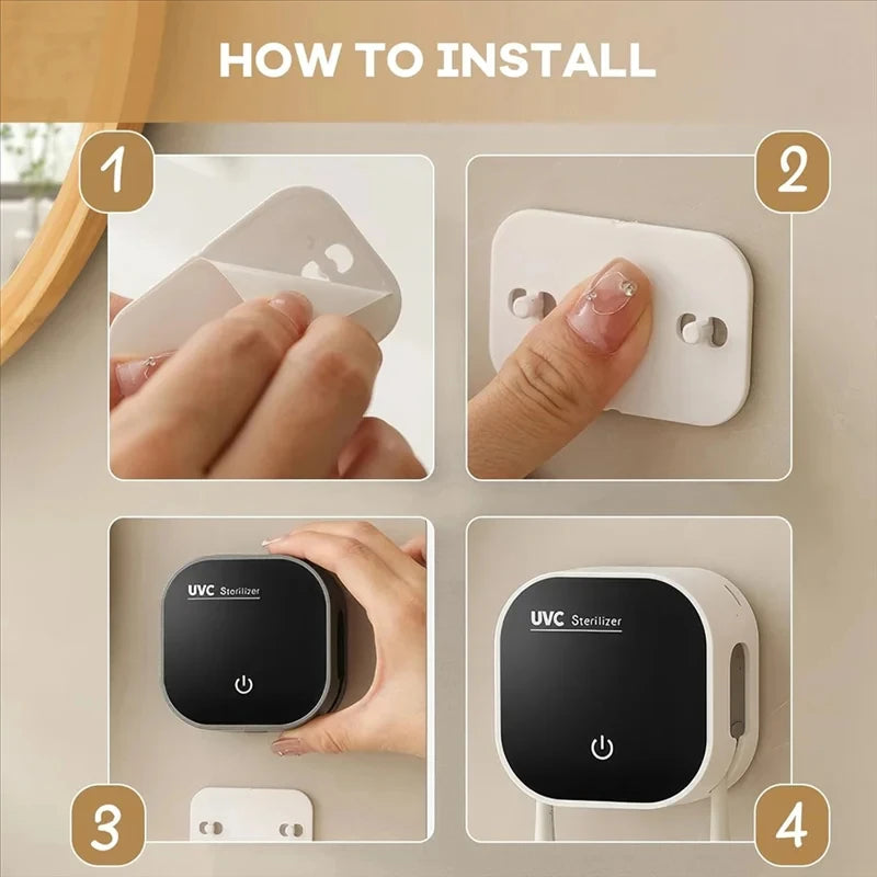 UV Sanitizing Electric Toothbrush Holder